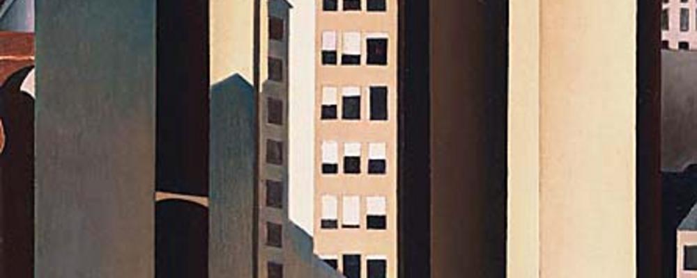 Charles Sheeler - Skyscrapers (1922)