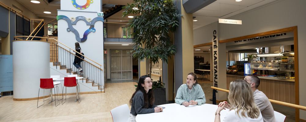 Bilden visar en lektion på Psykologiska institutionen.