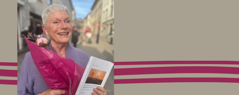 Agneta häll efter sin disputation