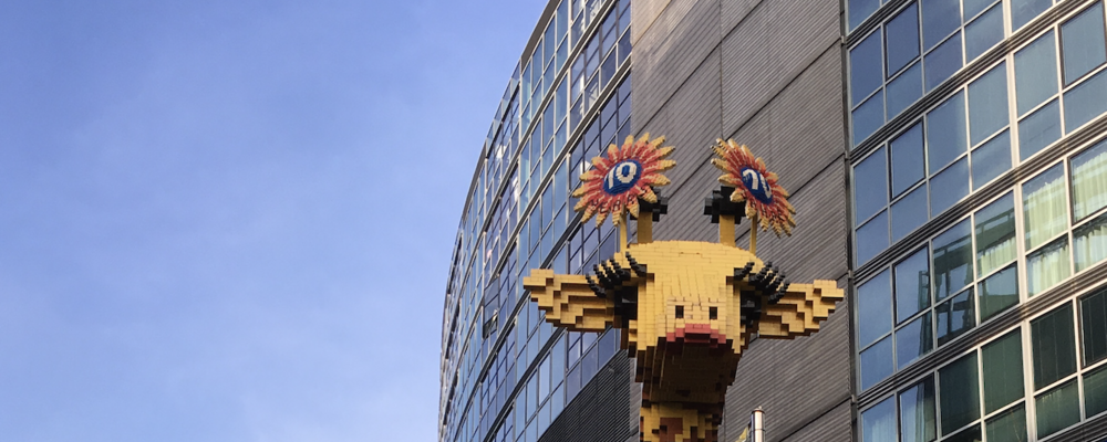 Lego giraffe i Berlin