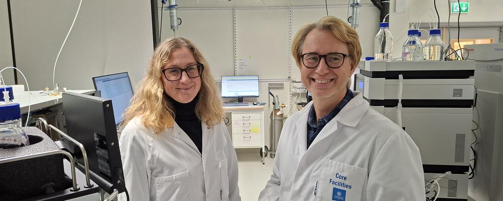 Mikale Nilsson och Maria Blomqvist