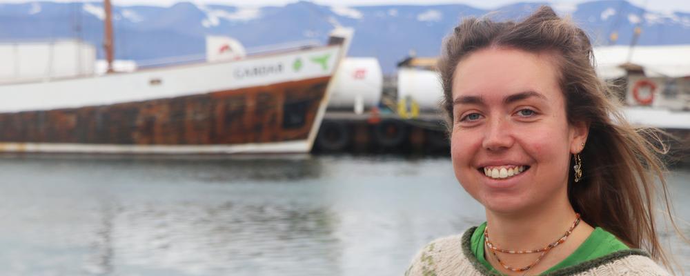 Gyde Rudolph i Husaviks hamn.
