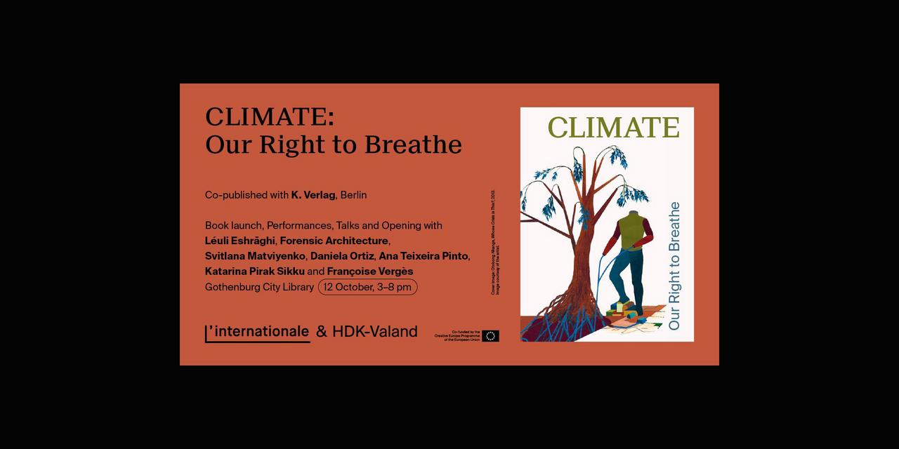 Book launch Climate: Our Right to Breathe