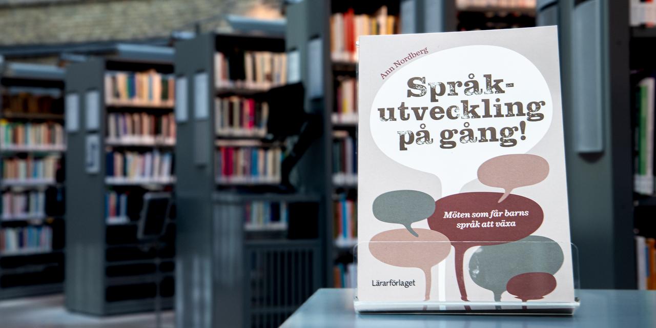 Ny bok ska få barns språk att växa | Göteborgs universitet