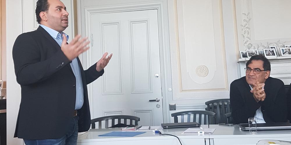 Deltagare vid Jonseredsseminarium tillsammans med Forskningsrådet för interkulturell dialog