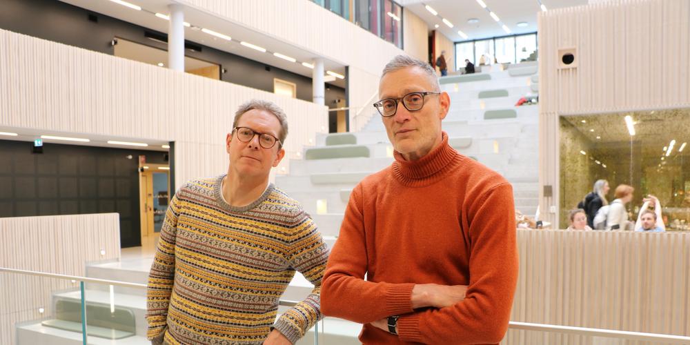Niclas Hagen och Dick Kasperowski är forskarkollegor vid Institutionen för filosofi, lingvistik och vetenskapsteori vid Göteborg