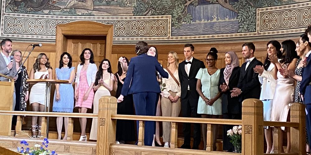 Examanshögtid för tandteknikerprogrammet