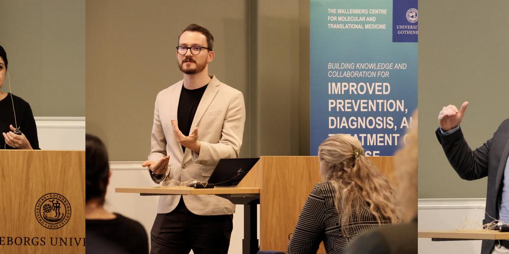 Collage with Aishe Sarshad, Daniel Bojar, Leonardo De Assis