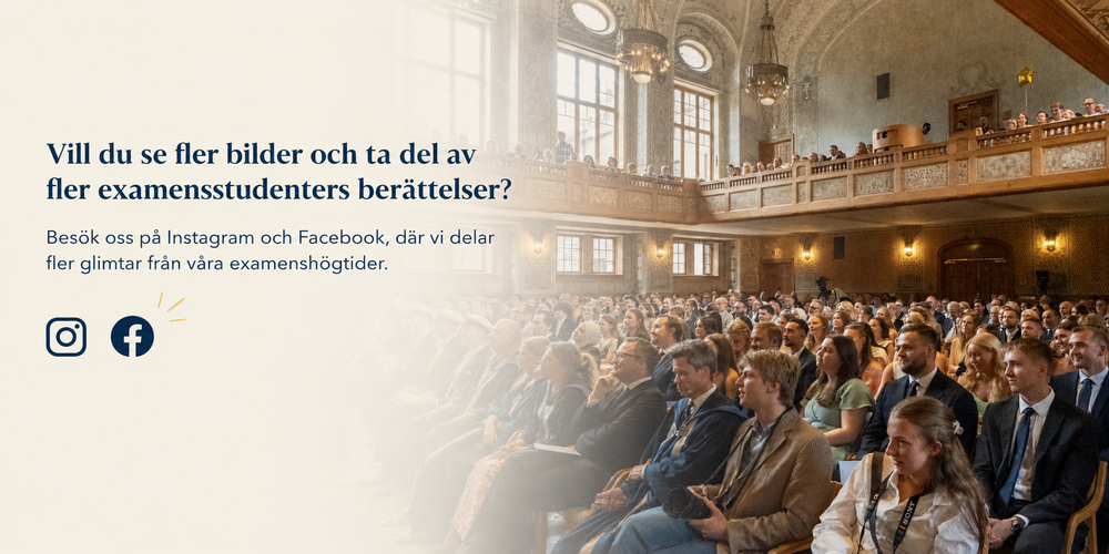 Besök Instagram och Facebook för fler bilder från examenshögtiderna.