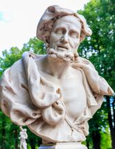 Staty som visar Aristoteles