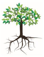 Illustration av ett träd.