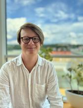 Frans Stålfelt, biomedical engineer at the orthopedic research unit at Mölndal Hospital,.