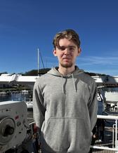 Nathanael Sprei, elev på Franklins gymnasium.