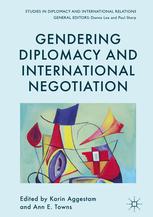 The cover of the book: The gender turn in diplomacy: a new research agenda