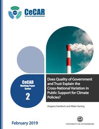 Cover CeCAR working paper series 2019:2