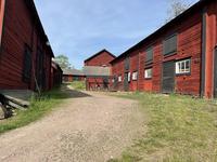 kulturreservatet Stensjö by i Småland - gårdsmiljö