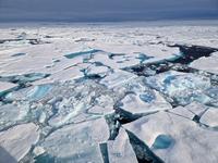 Havsis norr om Grönland