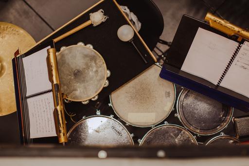 Olika slagverksinstrument