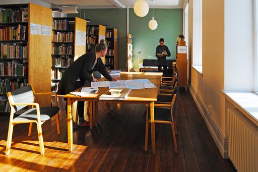 Biblioteket i Mariestad, foto.