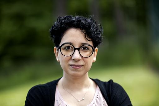 Researcher Cristina Maglio at the Institute of Medicine