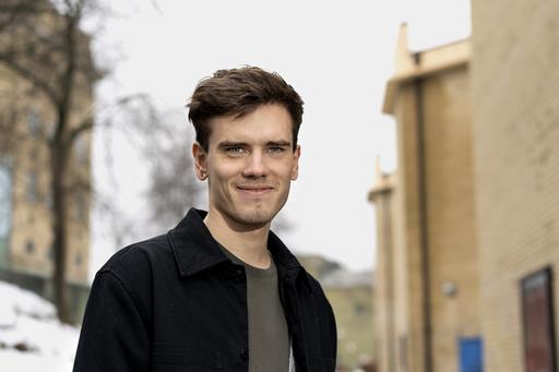 Porträtt av Aston Slotter