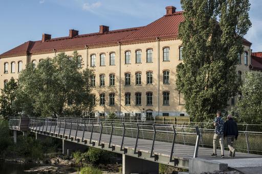 Mariestad, huvudbyggnaden, foto.