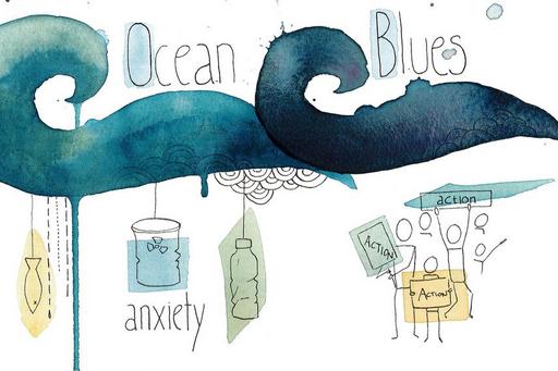 Ocean blues logo