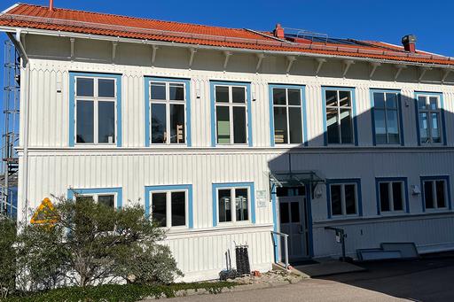 Huset sommarlaboratoriet på Kristineberg
