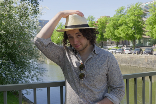 Student Taha Khatab, master´s programme of social work and human rights.