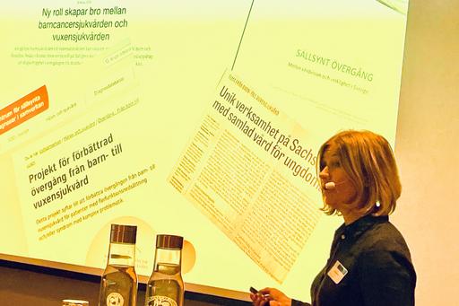 Professor Ewa-Lena Bratt föreläser 