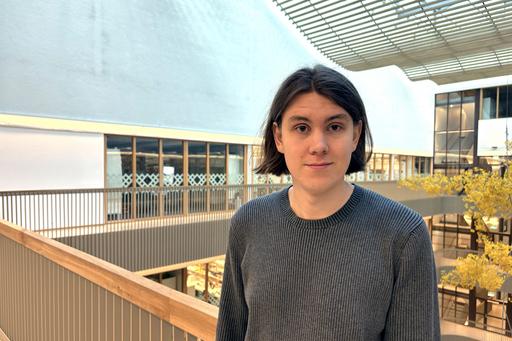 Porträtt på doktoranden Hampus Nyström
