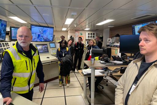 Besök på Stena