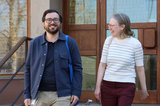 Antonio Molinaro och Karolina Sjöberg Jabbar