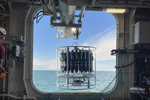 CTD-rosett R/V Skagerak
