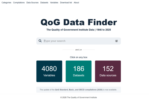 Data Finder Search Engine