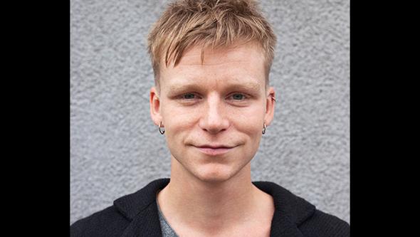 Porträtt på Teo Kristjansson