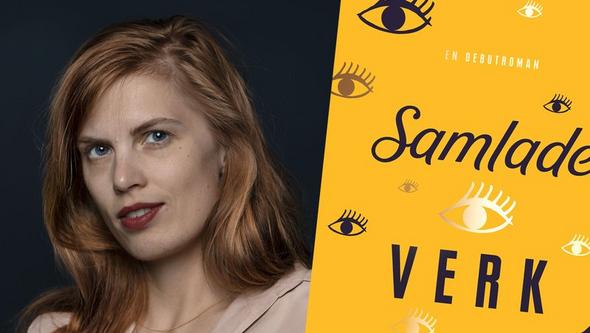 Bild på Lydia Sandgren och hnnes bok Samlade verk