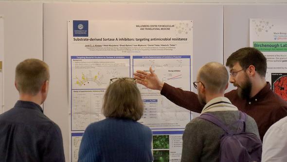 Mingel and poster session at the event