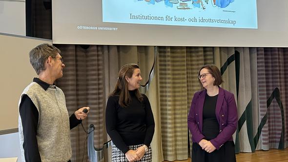  Helene Bergentoft, Jenny Rendahl och Sara Mcgarvie, Ämnets dag, skolämnena Idrott och hälsa samt Hem- och konsumentkunskap