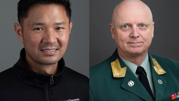 Derrick Tin och Petter Iversen