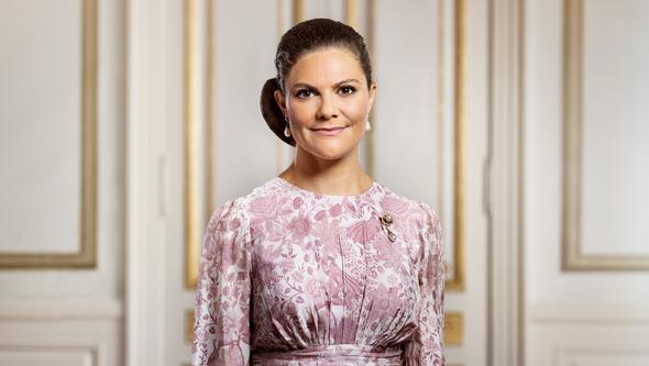 A portrait photo of Crown Princess Victoria.