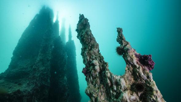 Ikaitpelare Grönland