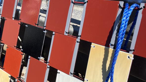 Paneler med olika kulörer