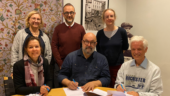 Group photo from November 2025, when the agreement was signed