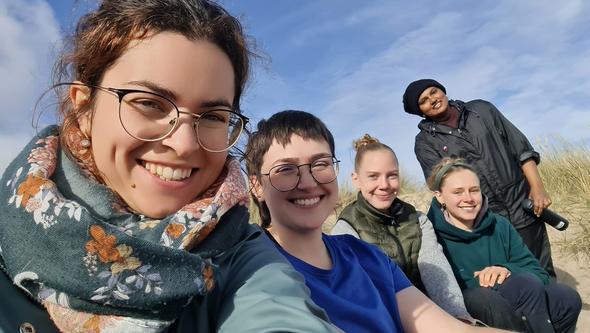 A portrait of the entire research team