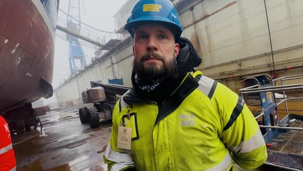 Joakim Vinter, produktionschef Falkvarv