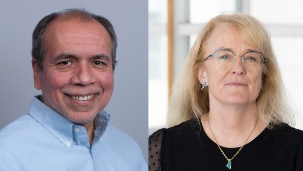 Photo of Ashish Arora and Maureen McKelvey