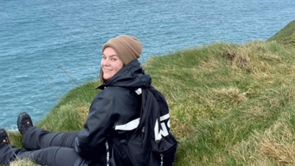 Bildlänk till intervju med studenten Linnea Cederbank