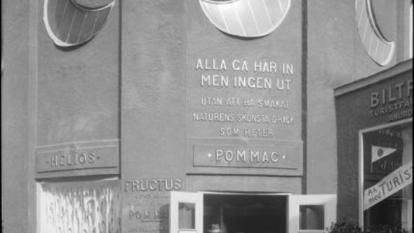 Pommactornet, Jubileumsutställningen 1923 i Göteborg.