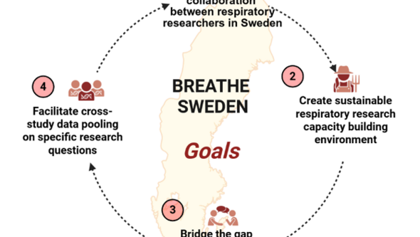 Chart of goals of Breathe Sweden